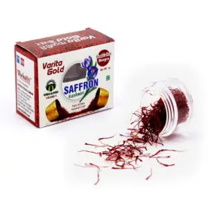 VaritaGold Grade 1 Mongra Pure Kashmiri Kesar Saffron for Pregnant Women  (1 g)